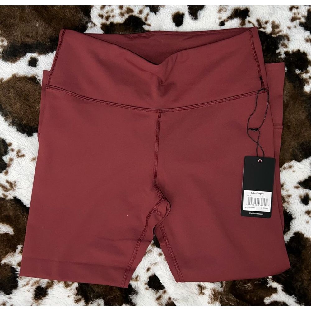 Peach Port High Waisted Iris Capri Legging